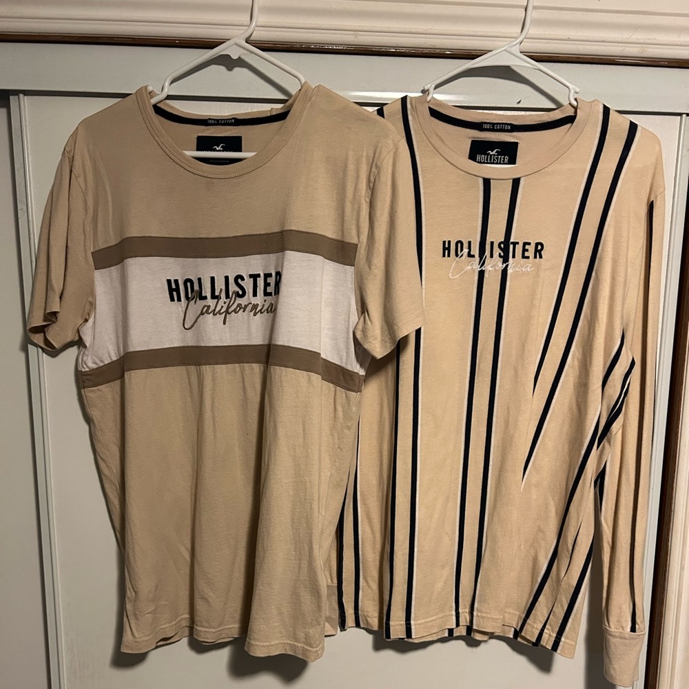 2 Hollister Shirts